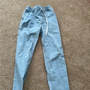 BDG Denim Blue Jogger Pants
